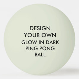 Aangepaste persoonlijke gloed in DARK Ping Pong Ba Pingpongbal