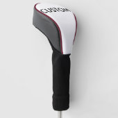 Aangepaste persoonlijke Golf Club Hoesje Blanco Sj Golfheadcover (Schuin)