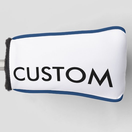 Aangepaste persoonlijke Golf Club Hoesje Blanco Sj Golfheadcover (Voorkant)