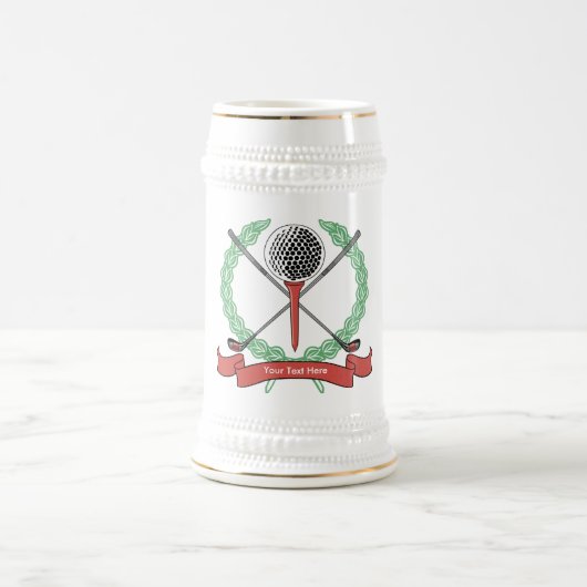 Aangepaste persoonlijke GolfMokken Bierpul (Center)