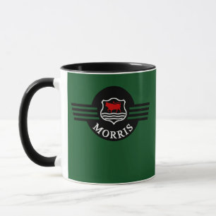 Aangepaste persoonlijke Groene Morris Minor mok