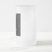 Aangepaste persoonlijke Groomsmen of Beste Man Cad Matglas Bierpul (Center)