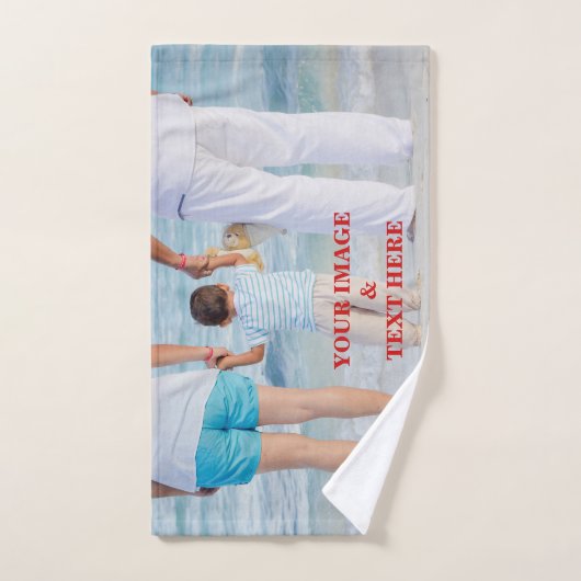 Aangepaste persoonlijke handdoek voor foto's (Handdoek)