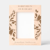 Aangepaste persoonlijke herdenkingsdienst gegraveerde lijstjes (Voorkant)