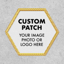 Aangepaste persoonlijke HEXAGON PATCH