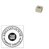 Aangepaste persoonlijke homemade-Logo Rubberstempel (Gestempeld)