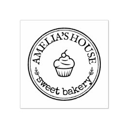 Aangepaste persoonlijke homemade-Logo Rubberstempel