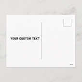 Aangepaste persoonlijke kaarten, maak uw eigen kaa feestdagenkaart (Achterkant)