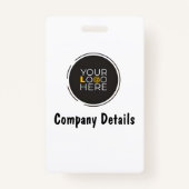 Aangepaste persoonlijke Kantoor Event Identity Bad Badge (Achterkant)