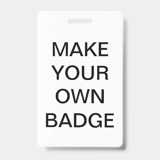 Aangepaste persoonlijke KANTOOR-GEBEURTENISIDENTIT Badge (Voorzijde)