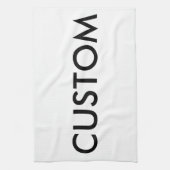 Aangepaste persoonlijke keukenhanddoeken blanco Sj (Verticaal)