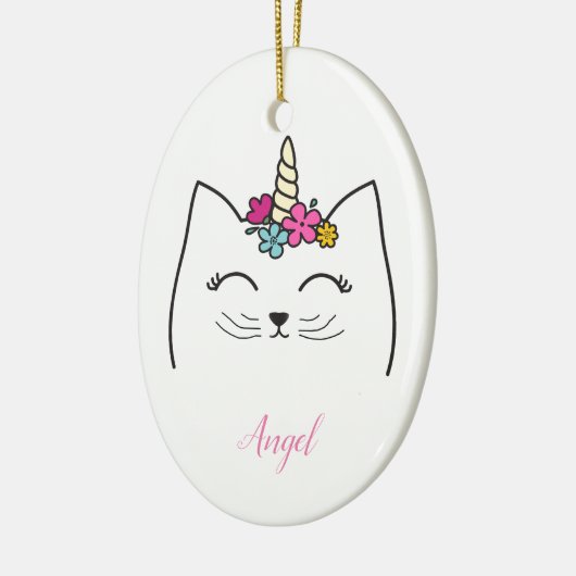 Aangepaste persoonlijke kinderwagen keramisch ornament (Links)