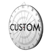 Aangepaste, persoonlijke lege dartboard-Sjabloon Dartbord (Voorkant Rechts)