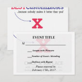 Aangepaste persoonlijke lege Sjabloon (Voorkant / Achterkant)