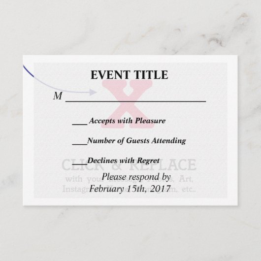 Aangepaste persoonlijke lege Sjabloon (Voorkant)