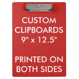 Aangepaste, persoonlijke lege Sjabloon klembord