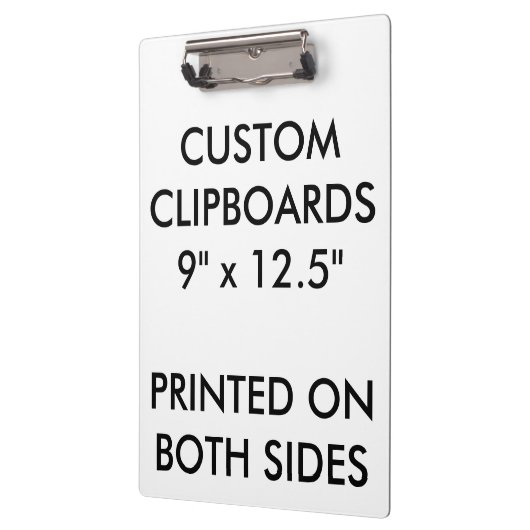 Aangepaste, persoonlijke lege Sjabloon klembord (Links)