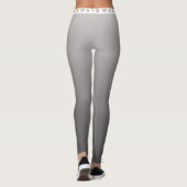 Aangepaste persoonlijke Leggings met handnaad (Achterkant)