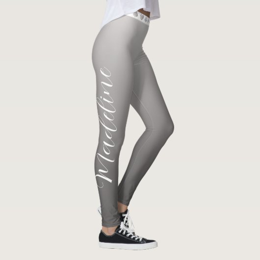 Aangepaste persoonlijke Leggings met handnaad (Rechts)