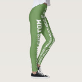 Aangepaste persoonlijke Leggings of Yoga Pants Bla (Rechts)