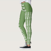 Aangepaste persoonlijke Leggings of Yoga Pants Bla (Links)