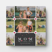 Aangepaste persoonlijke liefde Je moeder 8 Fotocol Fotoplaat (Voorkant)