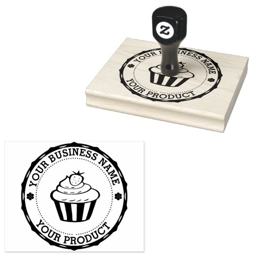 Aangepaste persoonlijke Logo voor thuisgebruik Rubberstempel (Gestempeld)