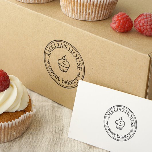 Aangepaste persoonlijke Logo voor thuisgebruik Rubberstempel