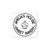 Aangepaste persoonlijke Logo voor thuisgebruik Rubberstempel (Afrduk)