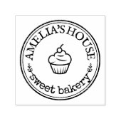 Aangepaste persoonlijke Logo voor thuisgebruik Zelfinktende Stempel (Design)