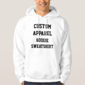 Aangepaste persoonlijke Mannen HOODIE SWEATSHIRT (Voorkant)