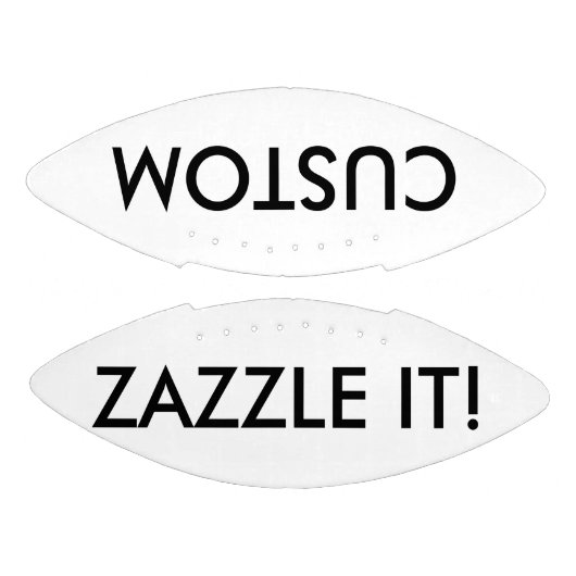 Aangepaste persoonlijke mini-Football lege Sjabloo American Football (Panelen)