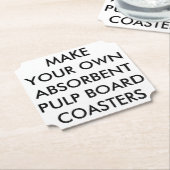 Aangepaste persoonlijke Onderzetters voor het abso (Gekanteld)