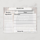 Aangepaste  persoonlijke ontvangstkaart uitnodiging briefkaart (Voorkant)