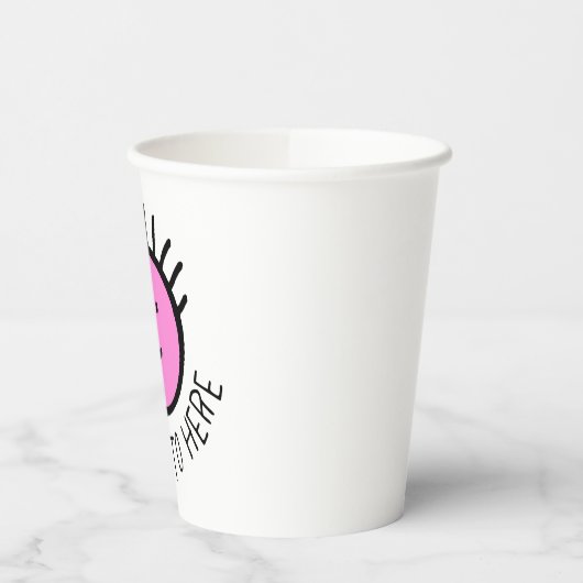 Aangepaste persoonlijke papierbekers 8 oz. - Geen  Papieren Bekers (Links)