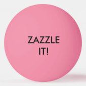 Aangepaste persoonlijke pingpongbalken Sjabloon Pingpongbal (Voorkant)