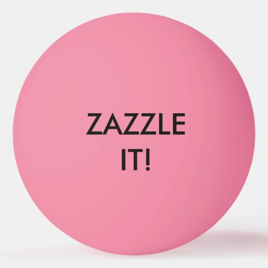 Aangepaste persoonlijke pingpongbalken Sjabloon Pingpongbal (Voorkant)