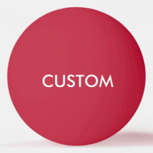 Aangepaste persoonlijke pingpongbalken Sjabloon