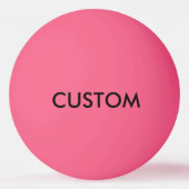 Aangepaste persoonlijke pingpongbalken Sjabloon Pingpongbal (Voorkant)