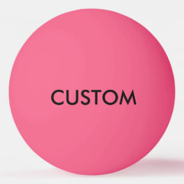 Aangepaste persoonlijke pingpongbalken Sjabloon Pingpongbal