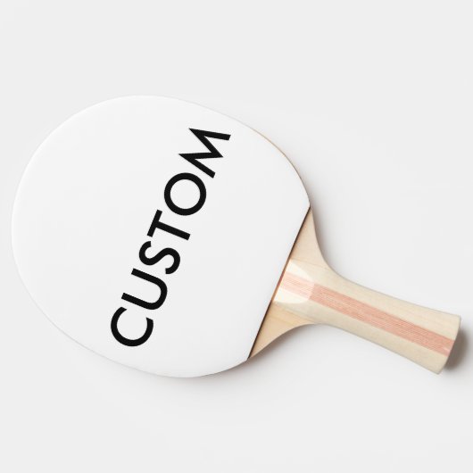 Aangepaste persoonlijke pingpongpeddel (BBT) leeg Tafeltennisbatje (Zijkant)