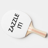 Aangepaste persoonlijke pingpongpeddel (BBT) leeg Tafeltennisbatje (Zijkant)