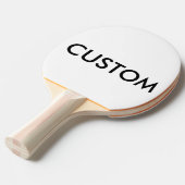 Aangepaste persoonlijke pingpongpeddel (BBT) leeg Tafeltennisbatje (Voorkant Gekanteld)