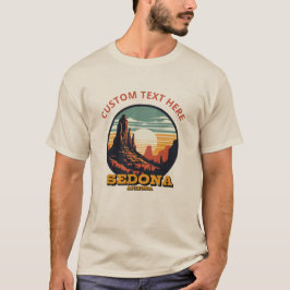 Aangepaste persoonlijke Sedona Arizona T-shirt