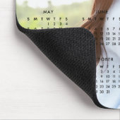 Aangepaste persoonlijke serie Foto 2024 Agenda Muismat (Hoek)