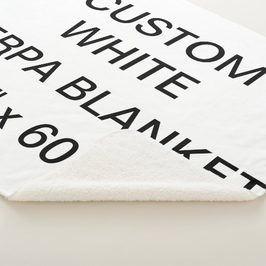 Aangepaste persoonlijke Sherpa Blanket van 80 x 60 Sherpa Deken (3/4)