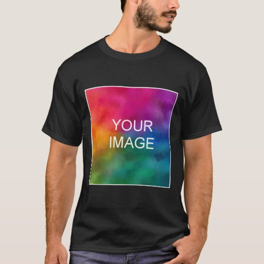 Aangepaste persoonlijke Sjabloon Voeg je Afbeeldin T-shirt (Voorkant)