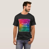Aangepaste persoonlijke Sjabloon Voeg je Afbeeldin T-shirt (Voorkant volledig)