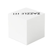 Aangepaste persoonlijke Sjabloon voor foto-uitstee Kubus (Achter hoekig)