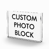 Aangepaste persoonlijke Sjabloon voor fotoblokkeri Fotoblokken (Rechts)